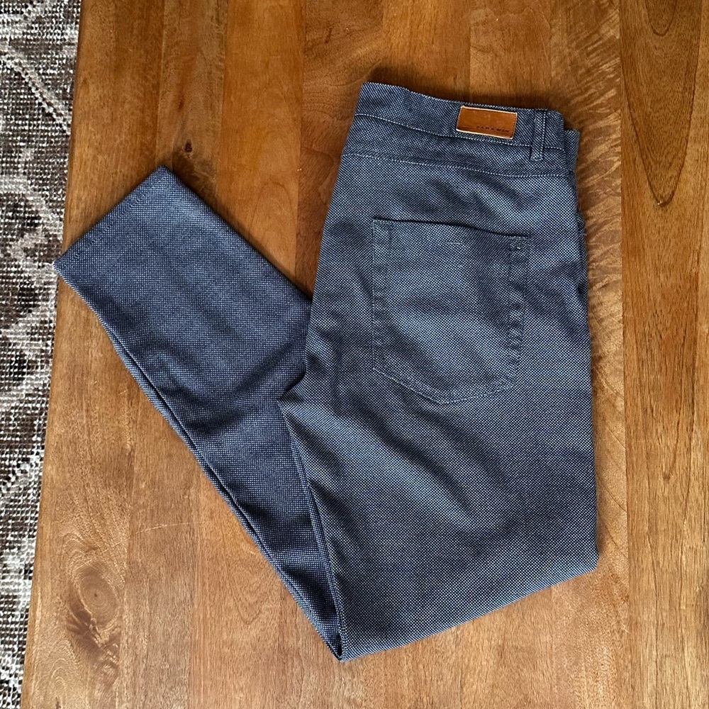 Zara Man Basic Collection Slim Grey Pants